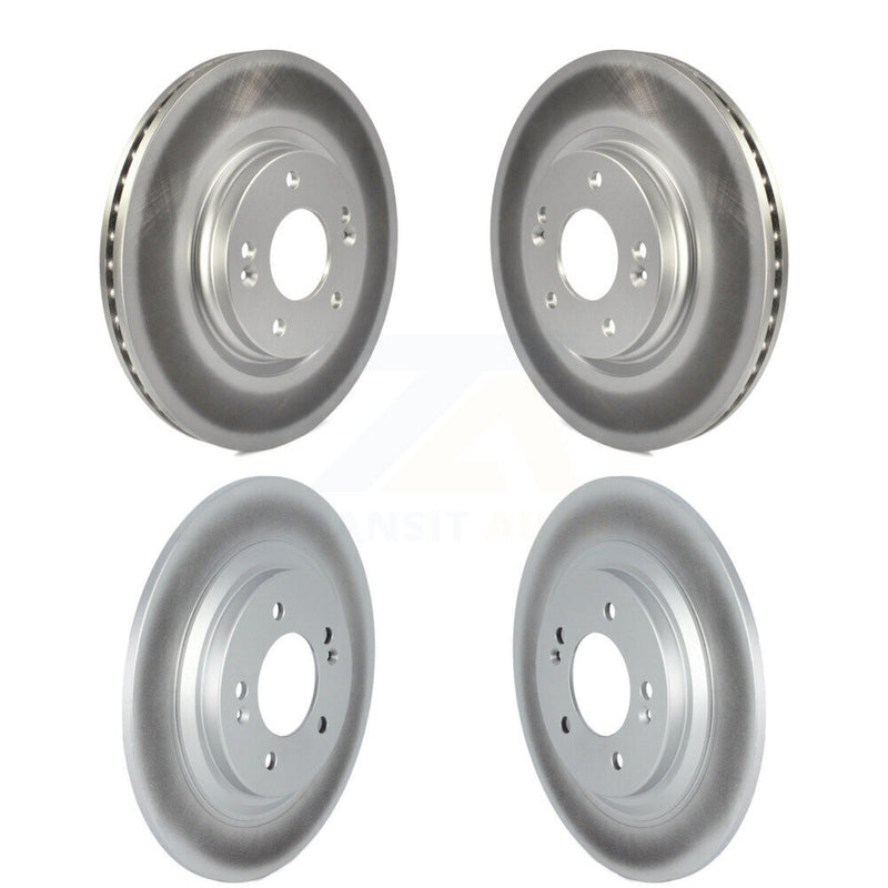 Genius KG-101533 Disc Brake Rotor for 2019-2023 Kia Soul EV, Hyundai Kona Electric, Kia Niro EV - Front and Rear