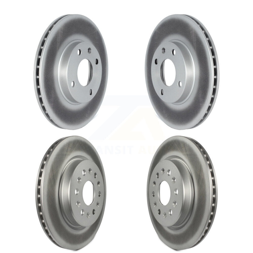 Genius KG-101536 Disc Brake Rotor for 2019 Chevrolet Spark - Front and Rear