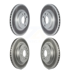 Genius KG-101536 Disc Brake Rotor for 2019 Chevrolet Spark - Front and Rear