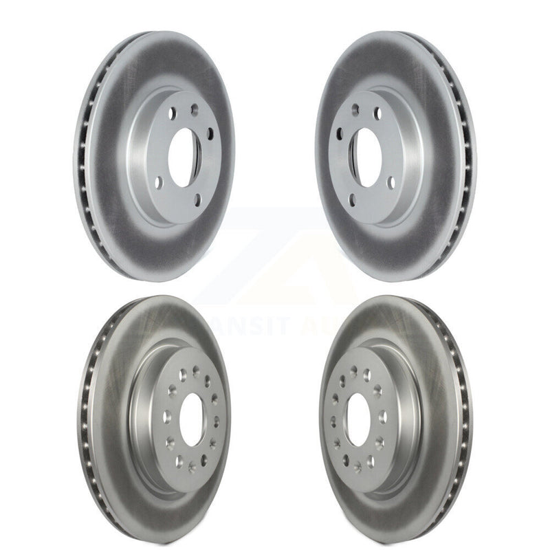 Genius KG-101536 Disc Brake Rotor for 2019 Chevrolet Spark - Front and Rear