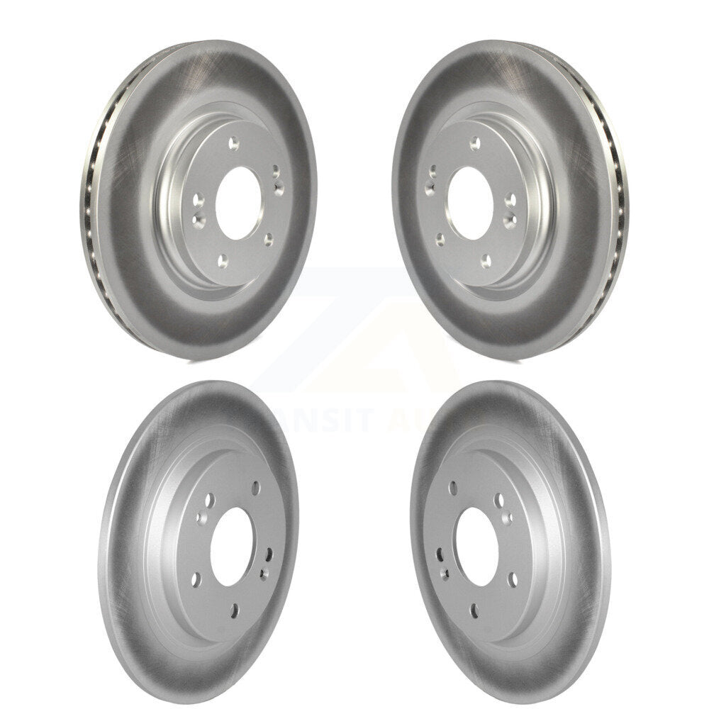 Genius KG-101539 Disc Brake Rotor for 2018-2025 Hyundai Kona, Kia Seltos - Front and Rear