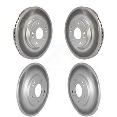 Genius KG-101539 Disc Brake Rotor for 2018-2025 Hyundai Kona, Kia Seltos - Front and Rear