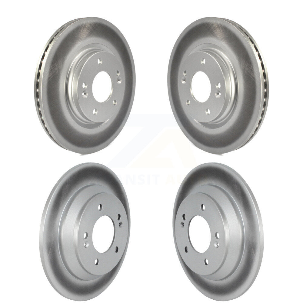 Genius KG-101540 Disc Brake Rotor for 2018-2022 Kia Soul, Hyundai Kona - Front and Rear