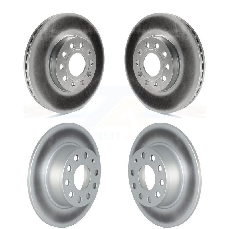 Genius KG-101544 Disc Brake Rotor for 2019-2023 Volkswagen Taos, Volkswagen Jetta - Front and Rear