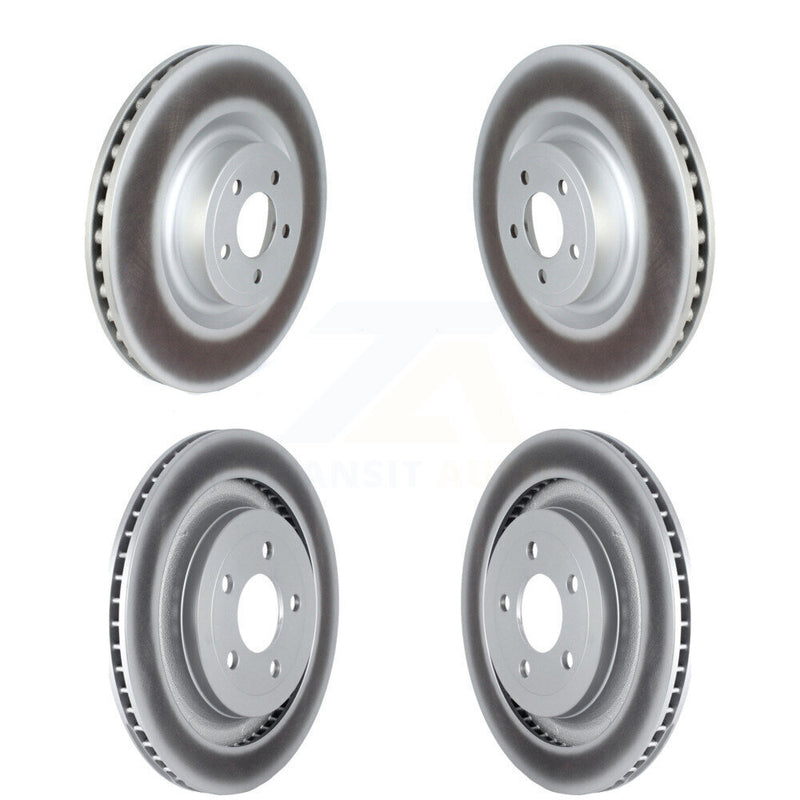 Genius KG-101545 Disc Brake Rotor for 2015-2022 Ford Mustang - Front and Rear