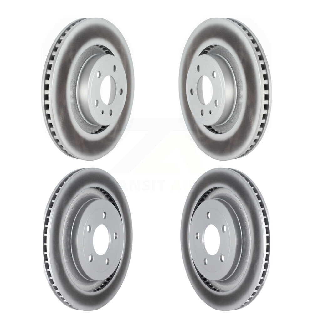 Genius KG-101546 Disc Brake Rotor for 2015-2020 Ford Mustang - Front and Rear