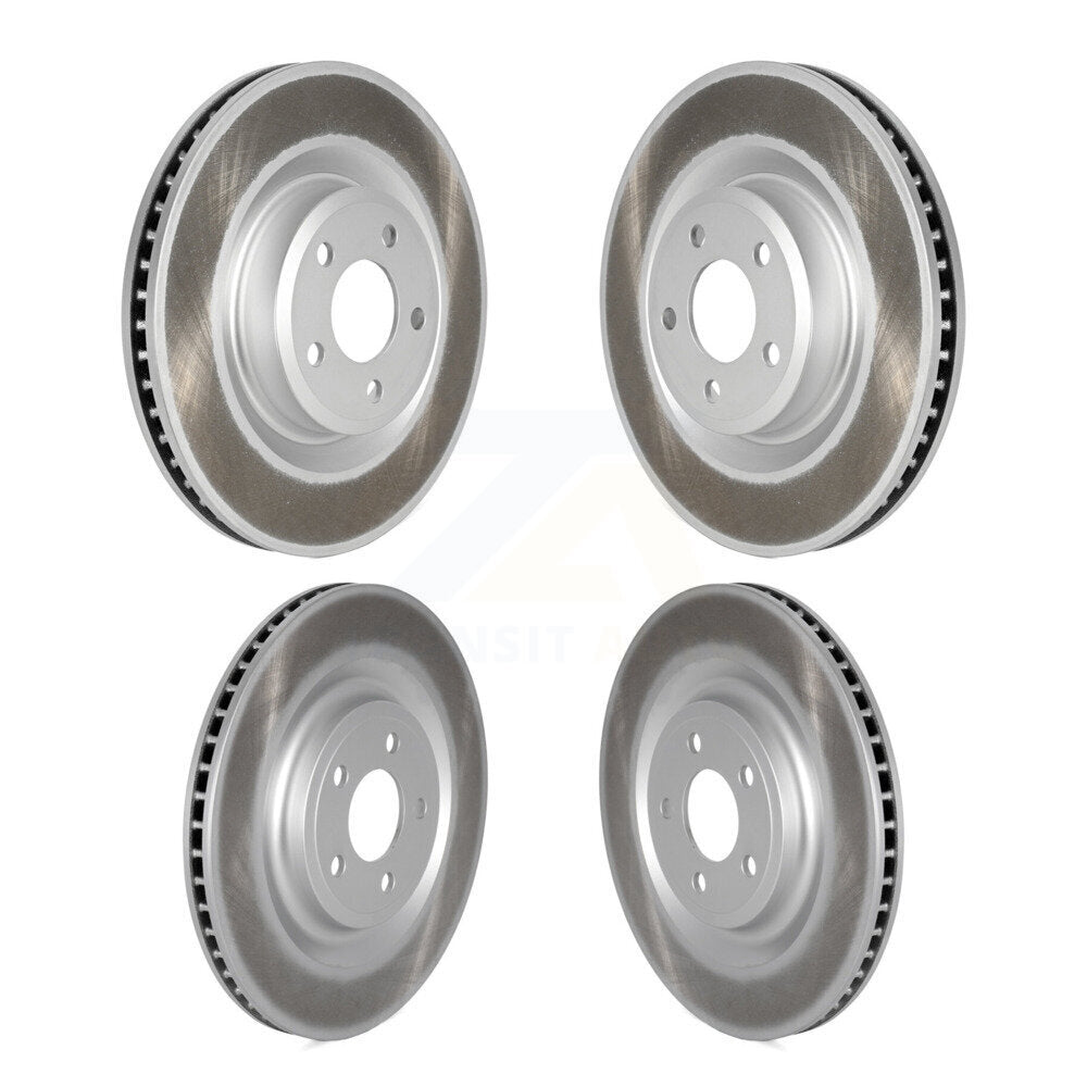 Genius KG-101550 Disc Brake Rotor for 2020-2023 Ford Explorer, Lincoln Aviator - Front and Rear
