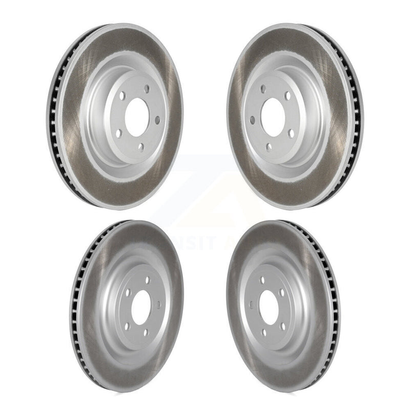 Genius KG-101550 Disc Brake Rotor for 2020-2023 Ford Explorer, Lincoln Aviator - Front and Rear
