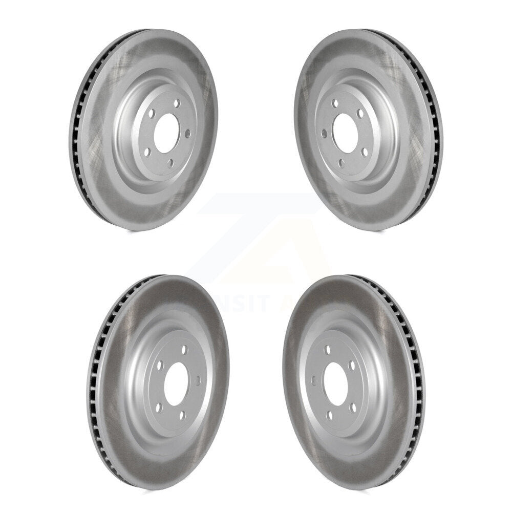 Genius KG-101551 Disc Brake Rotor for 2020-2024 Ford Explorer, Lincoln Aviator, Ford Police Interceptor Utility - Front and Rear
