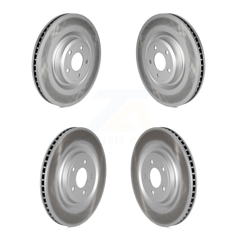 Genius KG-101551 Disc Brake Rotor for 2020-2024 Ford Explorer, Lincoln Aviator, Ford Police Interceptor Utility - Front and Rear