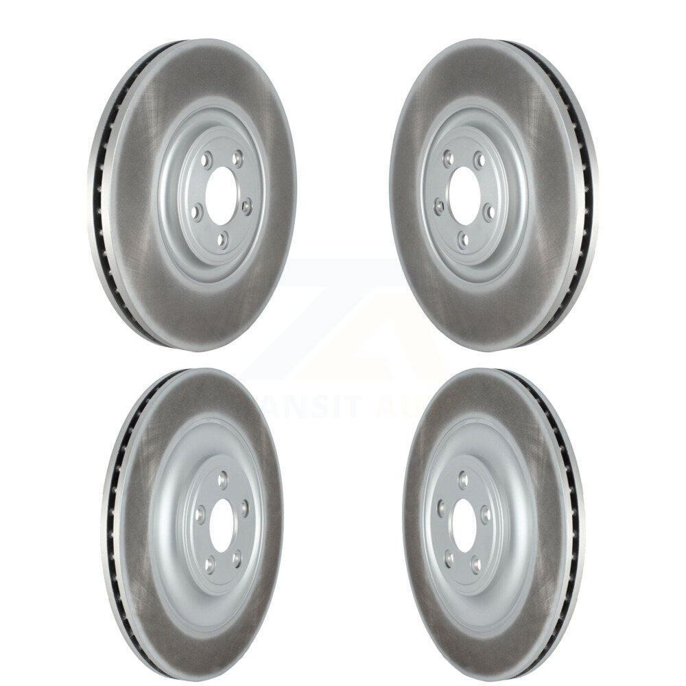 Genius KG-101553 Disc Brake Rotor for 2010-2019 Jaguar XJ, Jaguar XJR575 and More - Front and Rear