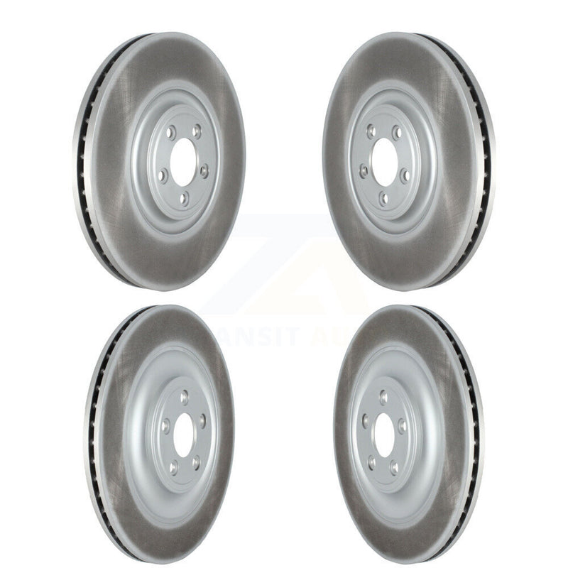 Genius KG-101553 Disc Brake Rotor for 2010-2019 Jaguar XJ, Jaguar XJR575 and More - Front and Rear