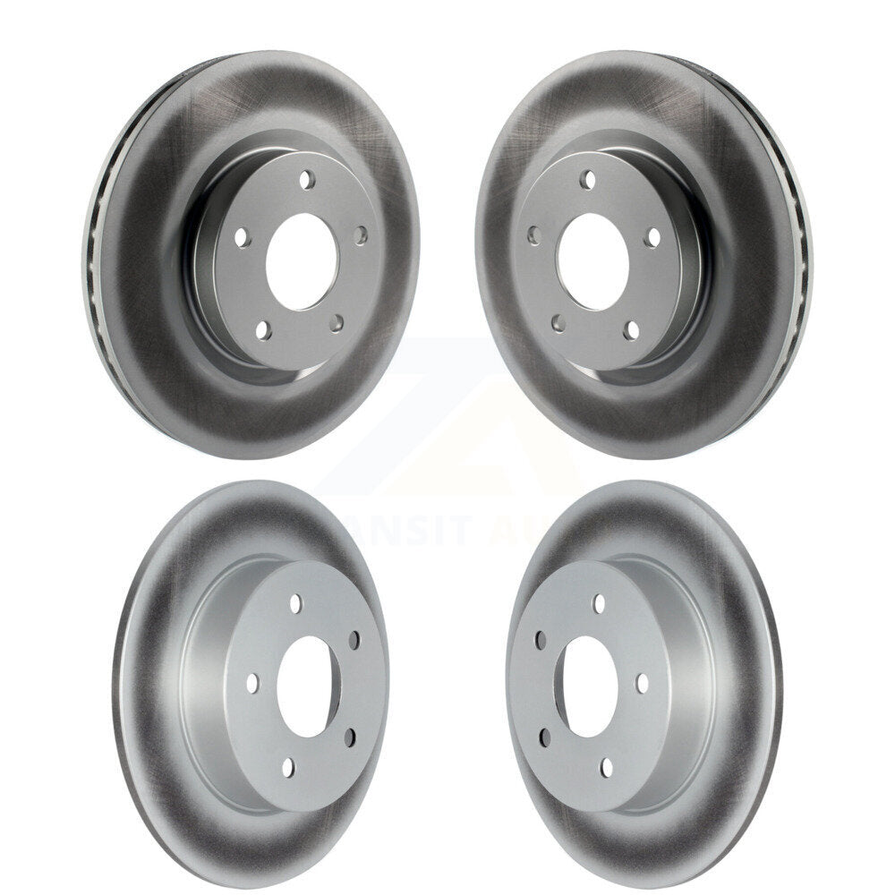 Genius KG-101554 Disc Brake Rotor for 2019-2024 Nissan Altima - Front and Rear