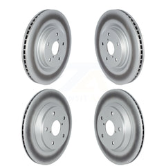 Genius KG-101555 Disc Brake Rotor for 2019-2024 Subaru Crosstrek, Subaru Forester - Front and Rear