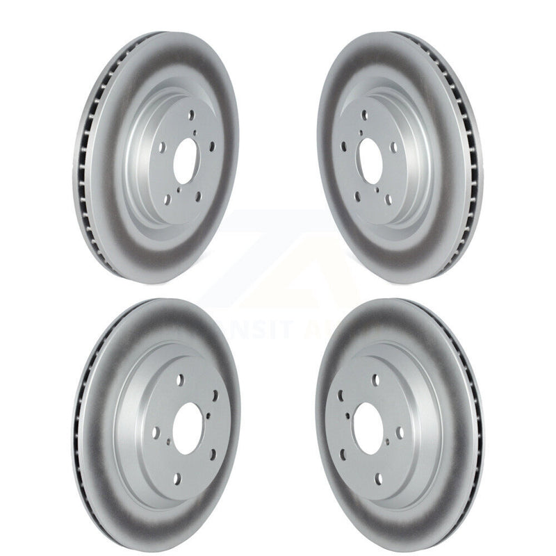 Genius KG-101555 Disc Brake Rotor for 2019-2024 Subaru Crosstrek, Subaru Forester - Front and Rear