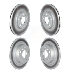 Genius KG-101557 Disc Brake Rotor for 2016-2024 Mini Cooper Clubman, Mini Cooper Countryman - Front and Rear