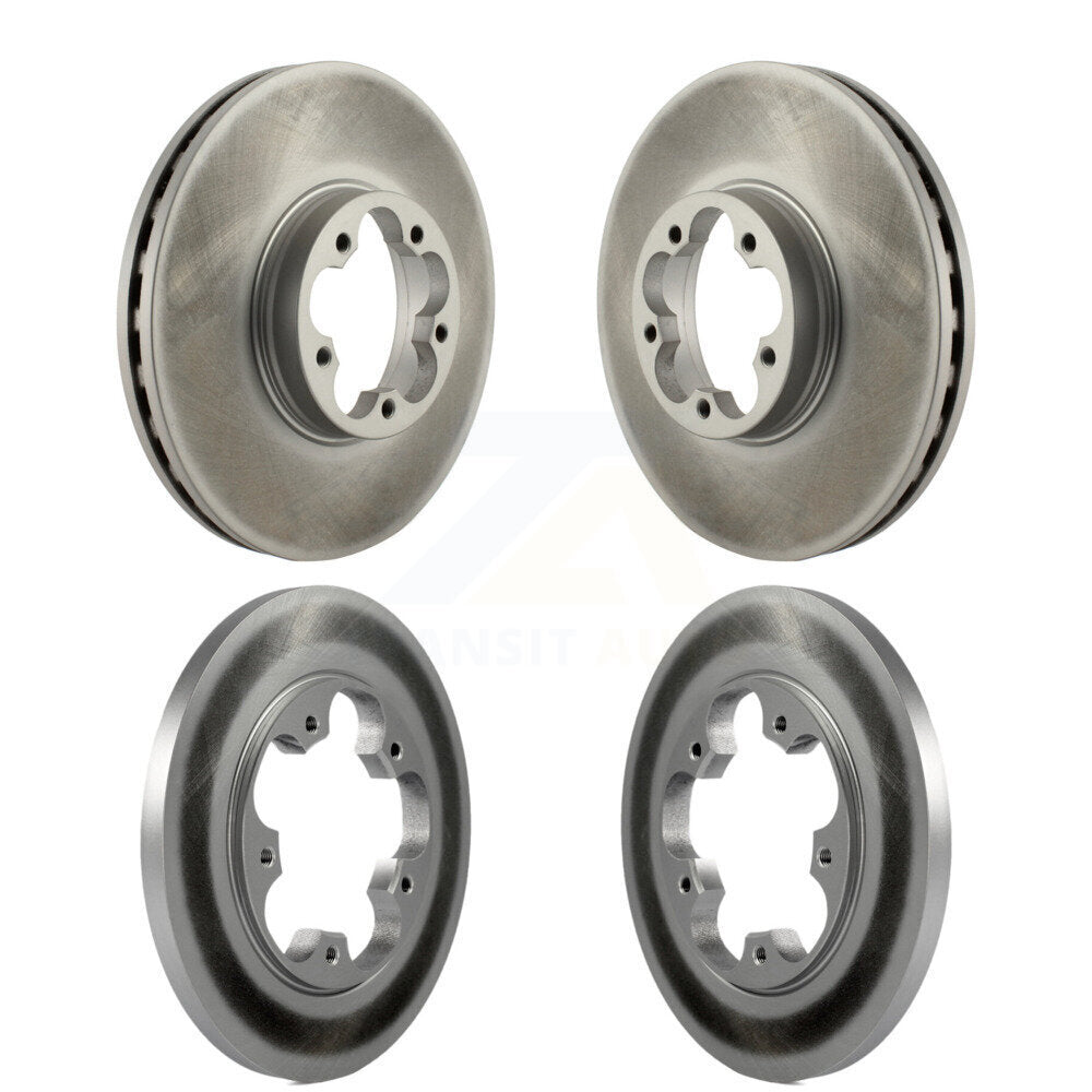 Genius KG-101560 Disc Brake Rotor for 2016 Ford Transit-350 HD - Front and Rear