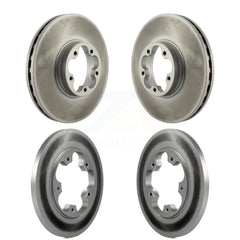 Genius KG-101560 Disc Brake Rotor for 2016 Ford Transit-350 HD - Front and Rear
