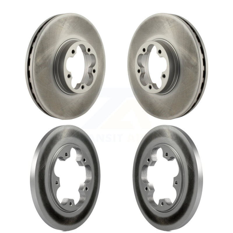 Genius KG-101560 Disc Brake Rotor for 2016 Ford Transit-350 HD - Front and Rear