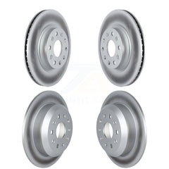 Genius KG-101562 Disc Brake Rotor for 2018-2024 Jeep Wrangler - Front and Rear