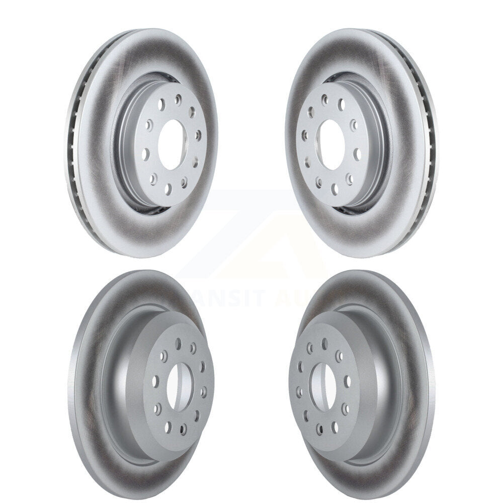 Genius KG-101563 Disc Brake Rotor for 2018-2024 Jeep Wrangler - Front and Rear
