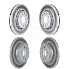 Genius KG-101563 Disc Brake Rotor for 2018-2024 Jeep Wrangler - Front and Rear