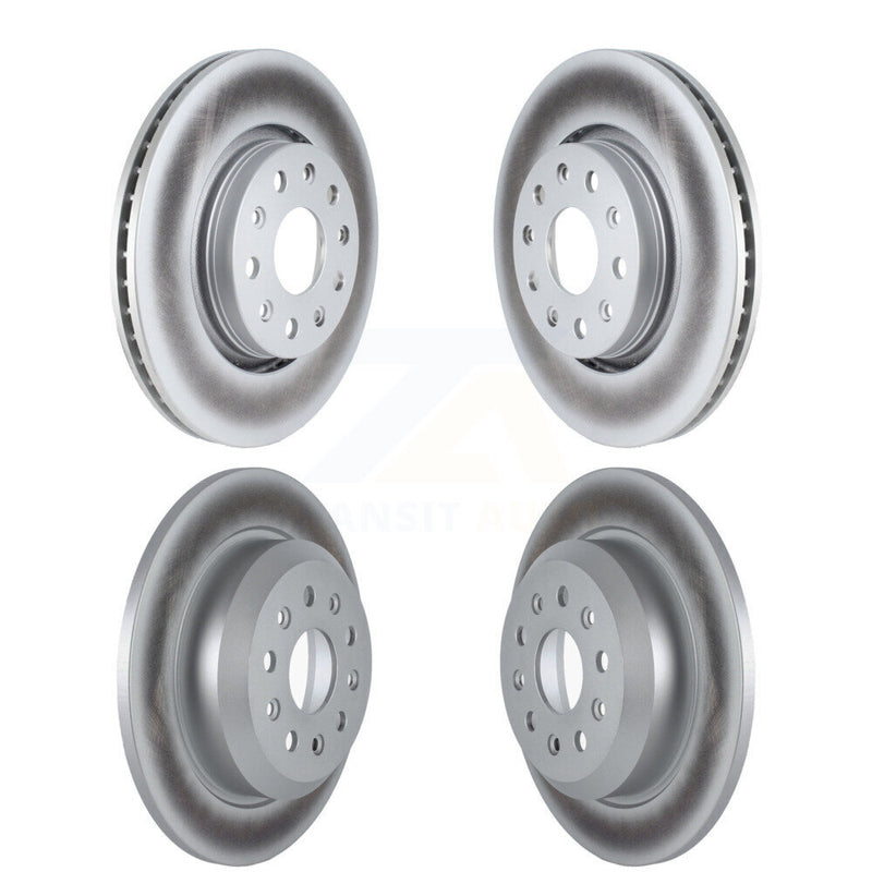 Genius KG-101563 Disc Brake Rotor for 2018-2024 Jeep Wrangler - Front and Rear