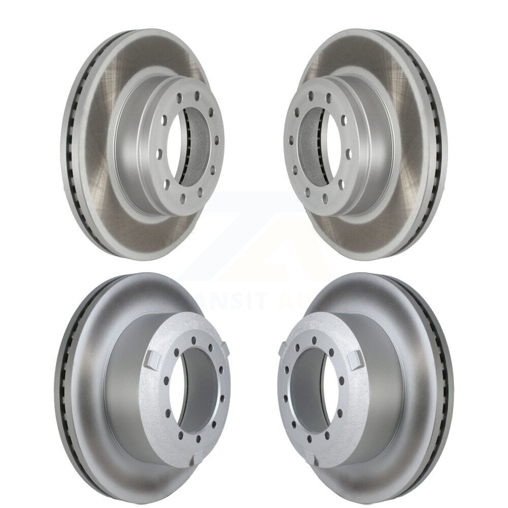 Genius KG-101569 Disc Brake Rotor for 2017-2023 Ford F-550 Super Duty, Ford F-600 Super Duty, Ford F-450 Super Duty - Front and Rear