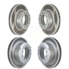 Genius KG-101569 Disc Brake Rotor for 2017-2023 Ford F-550 Super Duty, Ford F-600 Super Duty, Ford F-450 Super Duty - Front and Rear