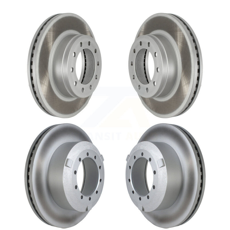 Genius KG-101569 Disc Brake Rotor for 2017-2023 Ford F-550 Super Duty, Ford F-600 Super Duty, Ford F-450 Super Duty - Front and Rear