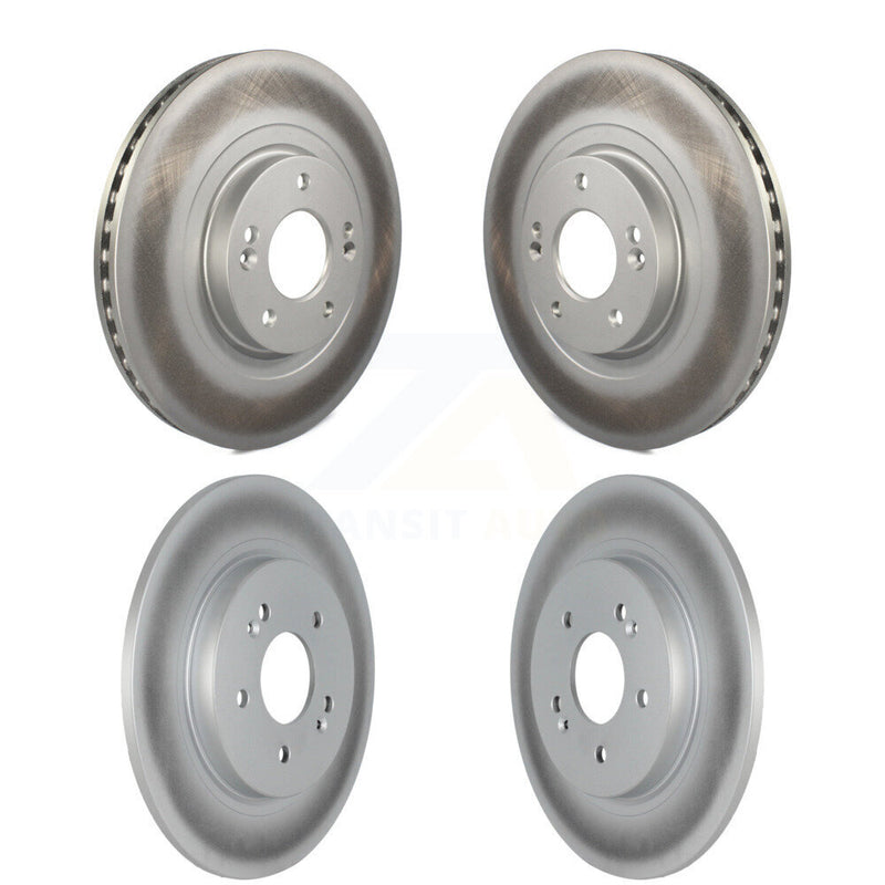 Genius KG-101571 Disc Brake Rotor for 2019-2020 Hyundai Santa Fe - Front and Rear