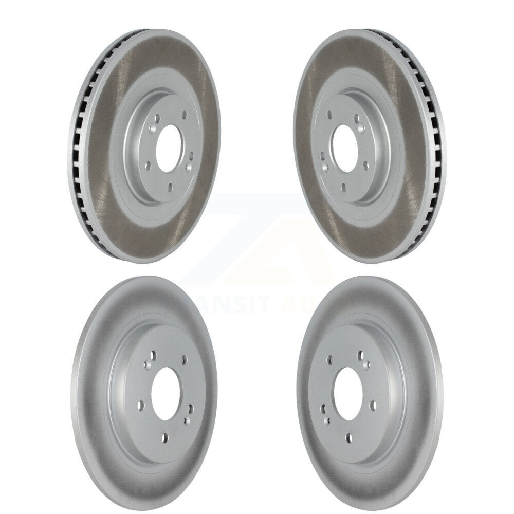 Genius KG-101572 Disc Brake Rotor for 2020-2024 Hyundai Palisade, Kia Telluride - Front and Rear