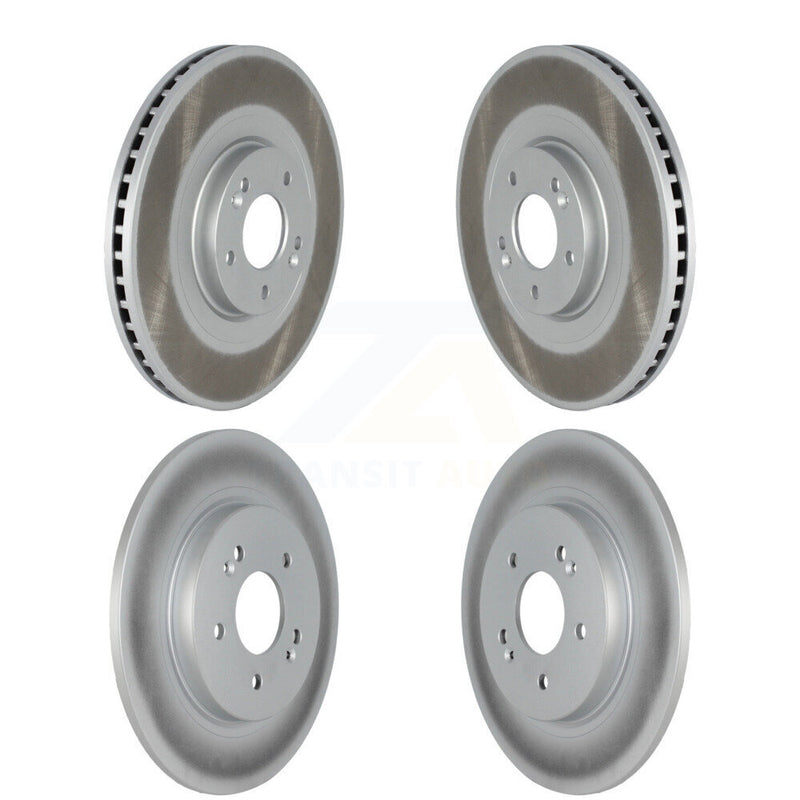 Genius KG-101572 Disc Brake Rotor for 2020-2024 Hyundai Palisade, Kia Telluride - Front and Rear