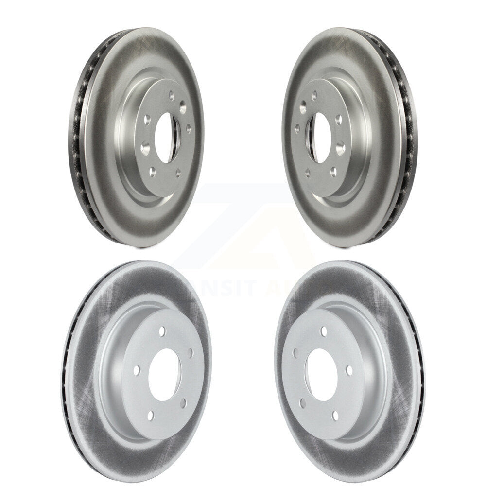 Genius KG-101573 Disc Brake Rotor for 2017-2023 Nissan Rogue, Nissan Rogue Sport and More - Front and Rear