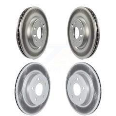 Genius KG-101573 Disc Brake Rotor for 2017-2023 Nissan Rogue, Nissan Rogue Sport and More - Front and Rear