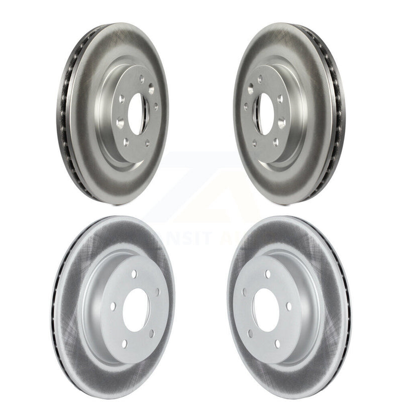 Genius KG-101573 Disc Brake Rotor for 2017-2023 Nissan Rogue, Nissan Rogue Sport and More - Front and Rear