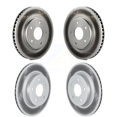 Genius KG-101574 Disc Brake Rotor for 2018-2024 Nissan LEAF - Front and Rear