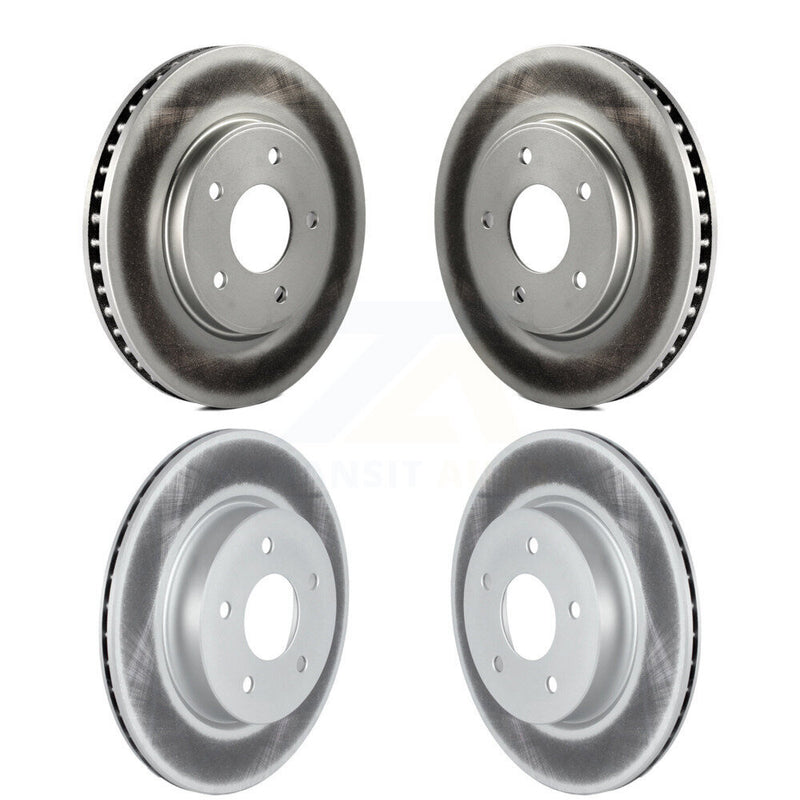 Genius KG-101574 Disc Brake Rotor for 2018-2024 Nissan LEAF - Front and Rear