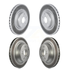 Genius KG-101576 Disc Brake Rotor for 2013-2016 Mercedes-Benz E400 - Front and Rear