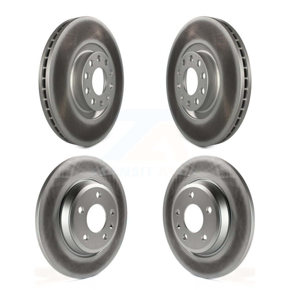 Genius KG-101582 Disc Brake Rotor for 2009 Audi A4 Quattro - Front and Rear
