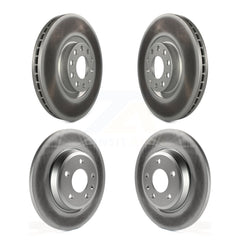 Genius KG-101582 Disc Brake Rotor for 2009 Audi A4 Quattro - Front and Rear