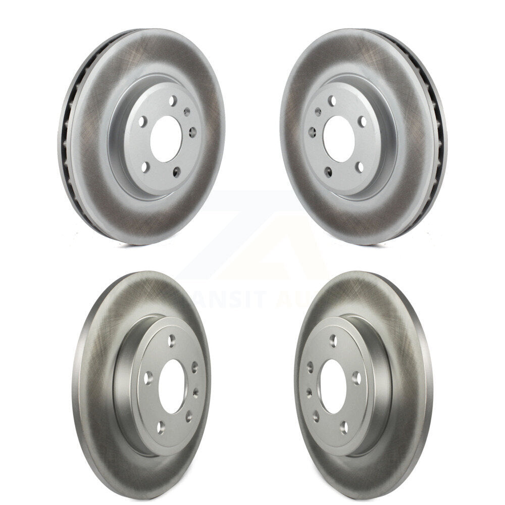 Genius KG-101583 Disc Brake Rotor for 2009 Audi A4 Quattro - Front and Rear