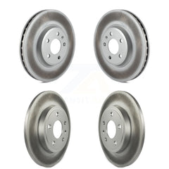 Genius KG-101583 Disc Brake Rotor for 2009 Audi A4 Quattro - Front and Rear