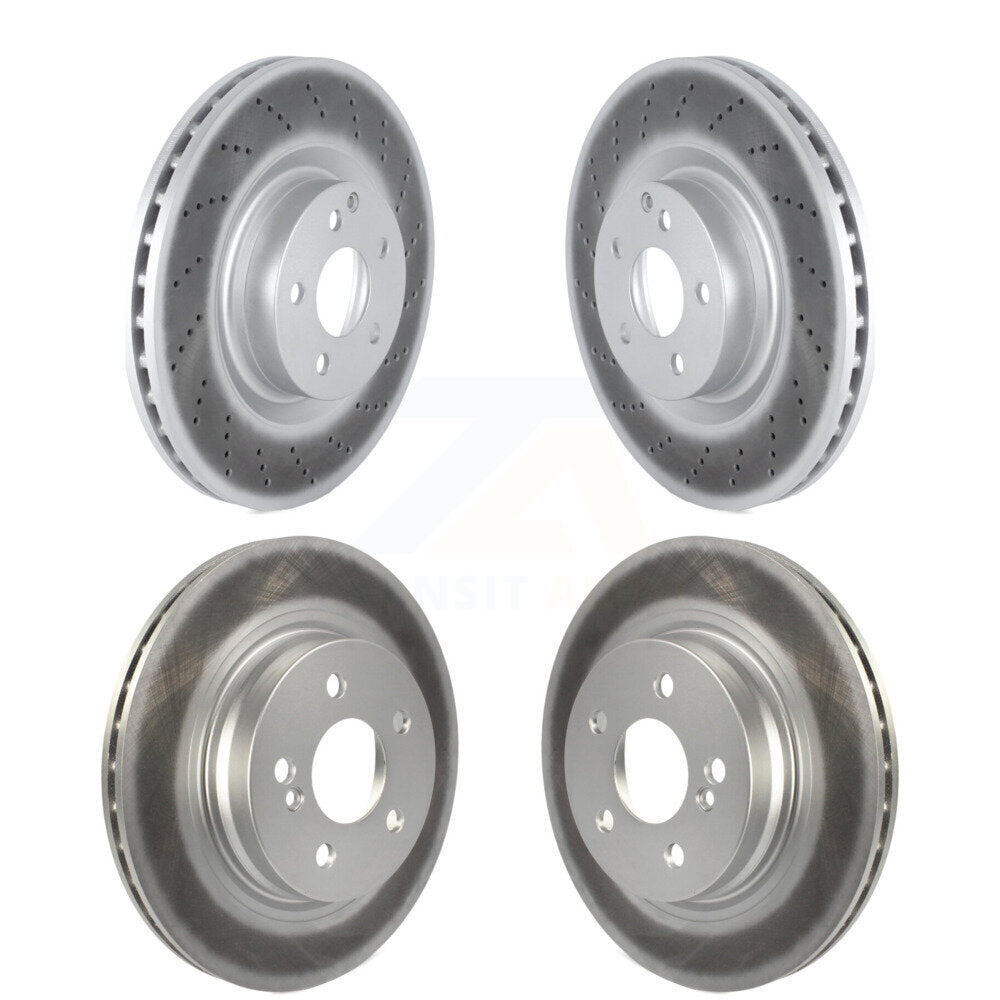 Genius KG-101585 Disc Brake Rotor for 2010-2016 Mercedes-Benz E550 - Front and Rear