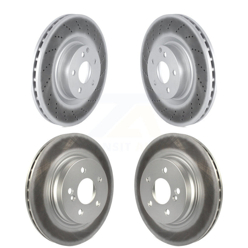 Genius KG-101585 Disc Brake Rotor for 2010-2016 Mercedes-Benz E550 - Front and Rear