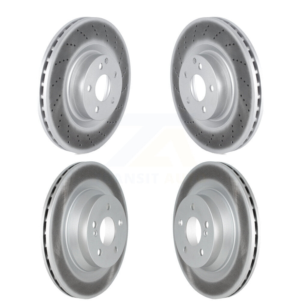 Genius KG-101587 Disc Brake Rotor for 2010-2016 Mercedes-Benz E550 - Front and Rear