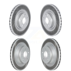 Genius KG-101587 Disc Brake Rotor for 2010-2016 Mercedes-Benz E550 - Front and Rear