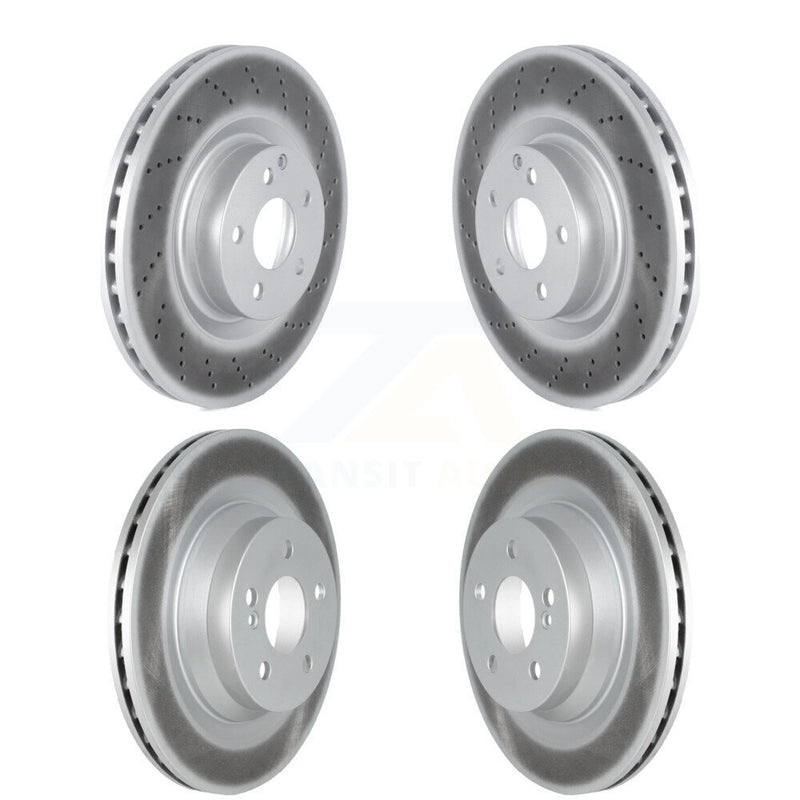 Genius KG-101587 Disc Brake Rotor for 2010-2016 Mercedes-Benz E550 - Front and Rear