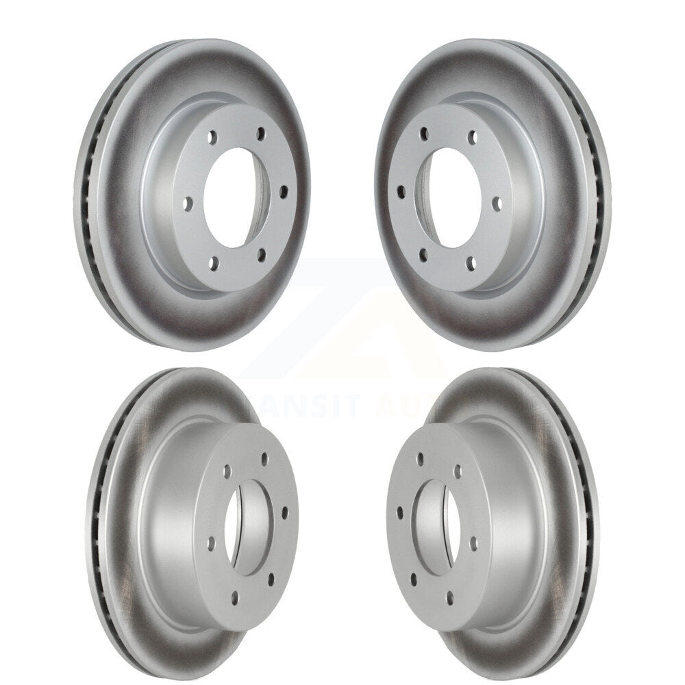 Genius KG-101590 Disc Brake Rotor for 2019-2024 Ford Bronco, Ford Ranger - Front and Rear
