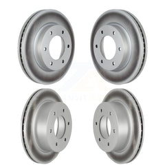 Genius KG-101590 Disc Brake Rotor for 2019-2024 Ford Bronco, Ford Ranger - Front and Rear